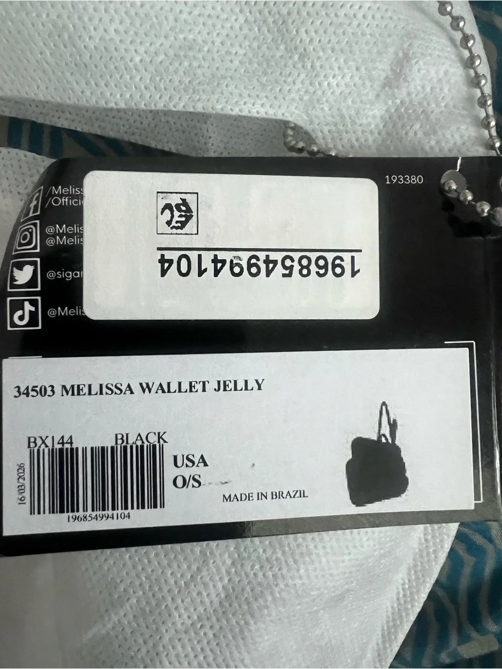 Black Melissa Wallet